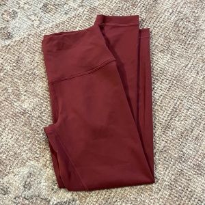 Lululemon Wunder train crop